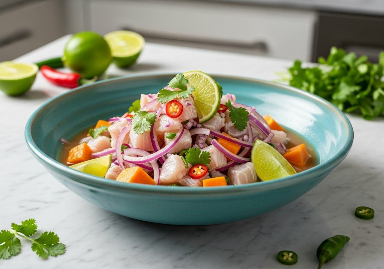 Seafood ceviche